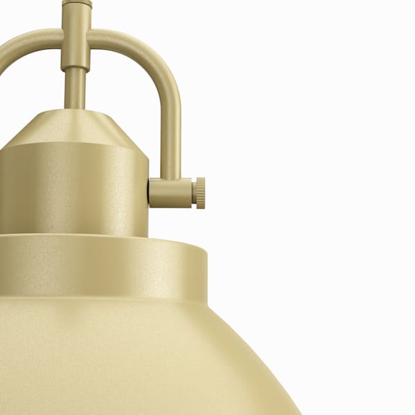 Hunter Bridgemoor 3 Light Pendant in Noble Bronze in Modern Brass