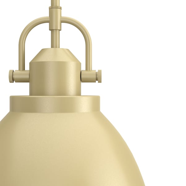 Hunter Bridgemoor 2 Light Pendant in Noble Bronze in Modern Brass