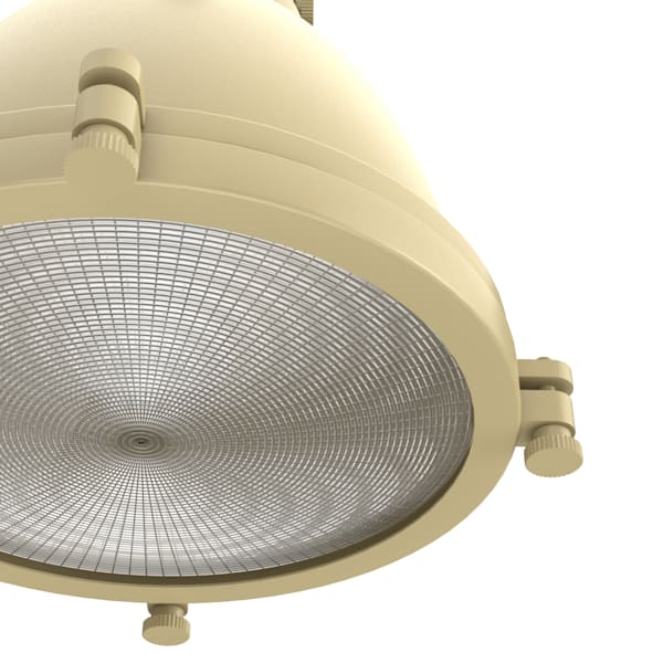 Hunter Bridgemoor 1 Light Pendant in Modern Brass