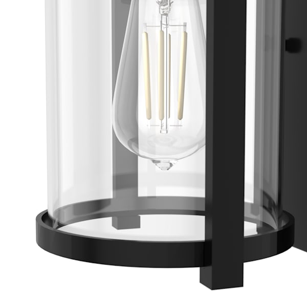 Hunter Astwood 1 Light Wall Sconce in  Matte Black
