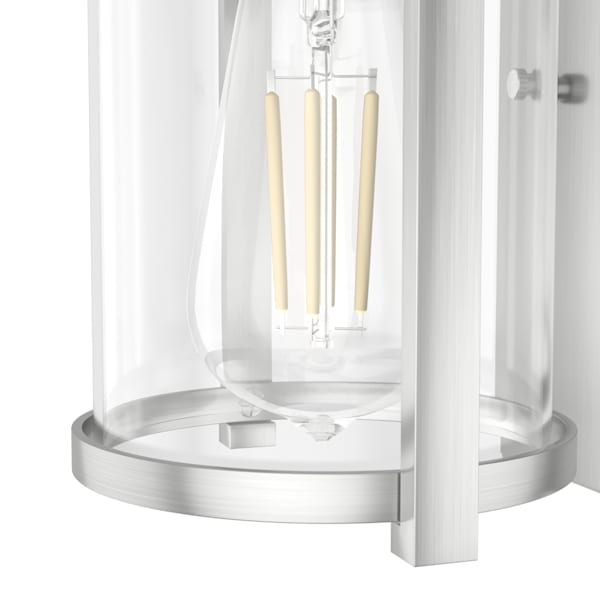 Hunter Astwood 1 Light Wall Sconce in Brushed Nickel