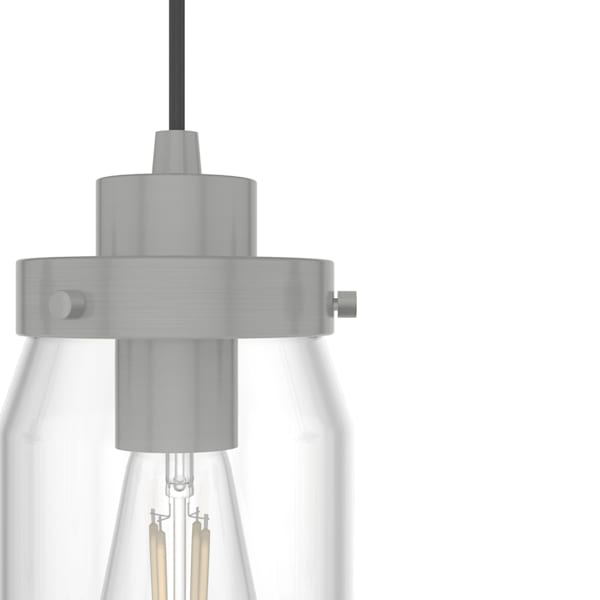 Hunter Devon Park 3 Light Chandelier in Brushed Nickel