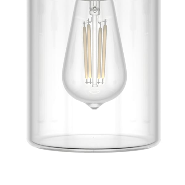 Hunter Devon Park 3 Light Chandelier in Brushed Nickel