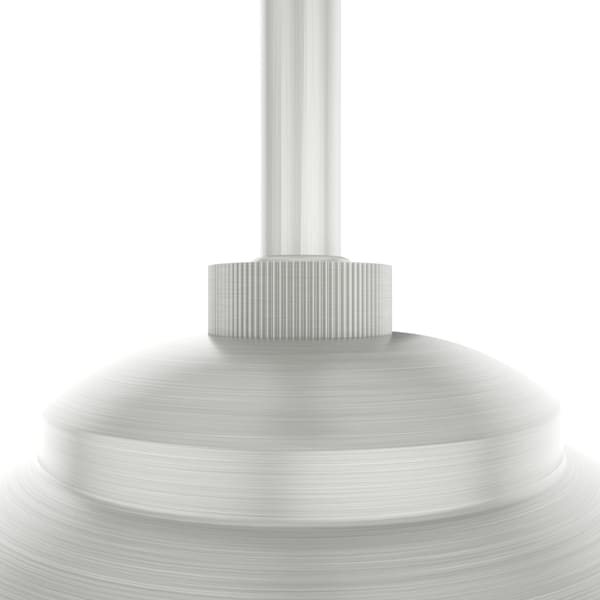 Hunter Hepburn 1 Light Mini Pendant in Brushed Nickel