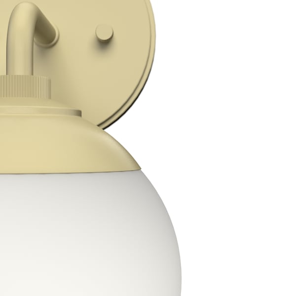 Hunter Hepburn 1 Light Wall Sconce in Painted Modern Brass