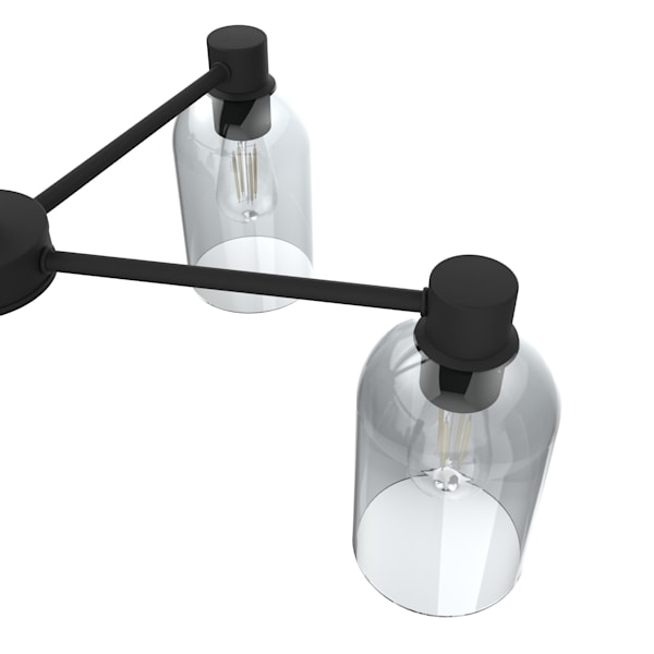 Hunter Lochemeade 5 Light Chandelier in Natural Iron