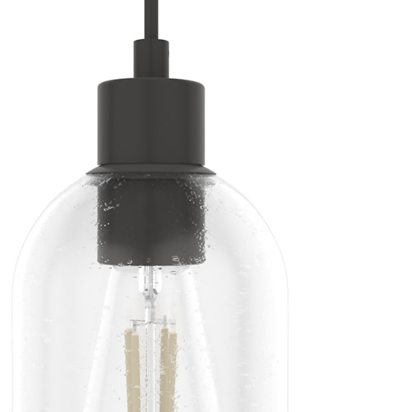 Hunter Lochemeade 1 Light Mini Pendant in Noble Bronze