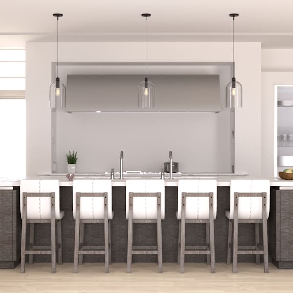 Hunter Lochemeade 1 Light Pendant in Noble Bronze