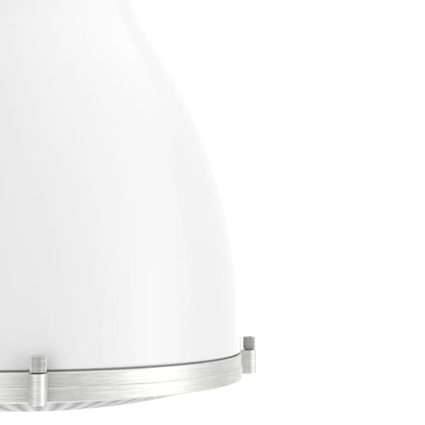 Hunter Bluff View 3 Light 14 Inch Pendant in Fresh White