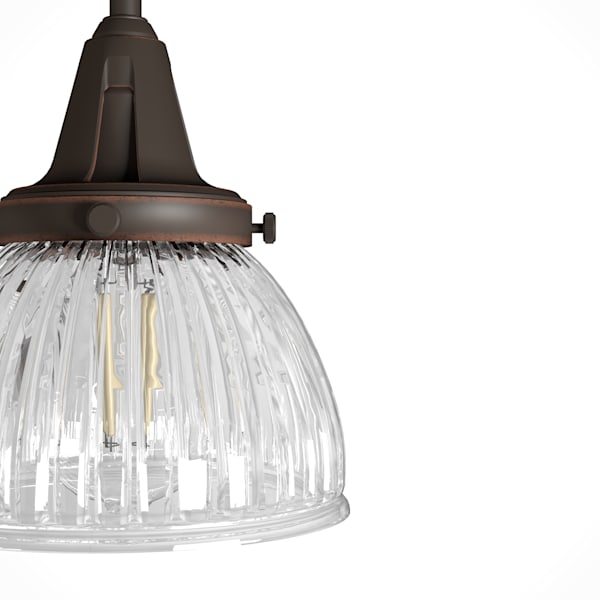 Hunter Cypress Grove 3 Light Vanity in Natural Iron