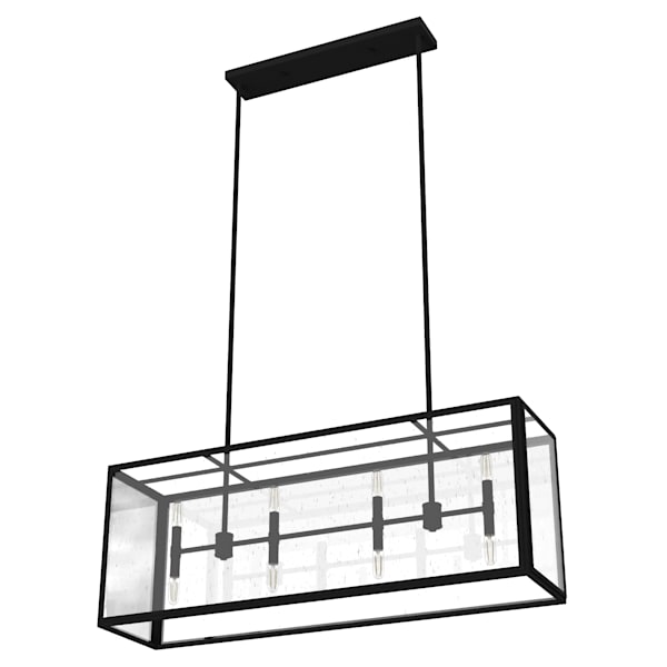Hunter Felippe 8 Light Chandelier in Natural Iron