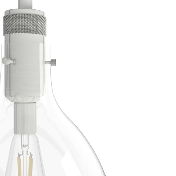 Hunter Van Nuys 1 light 13 Inch Pendant in Brushed Nickel