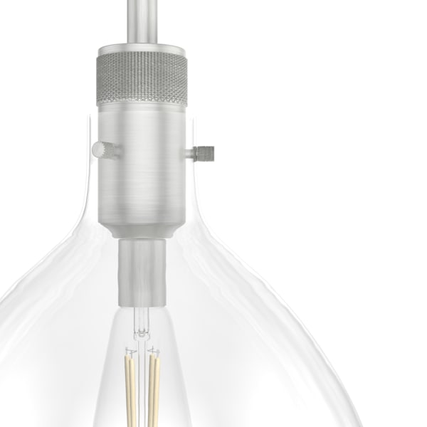 Hunter Van Nuys 1 light 16 Inch Pendant in Brushed Nickel