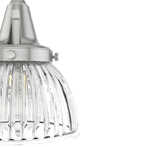 Hunter Cypress Grove 3 Light Round Chandelier in Brushed Nickel