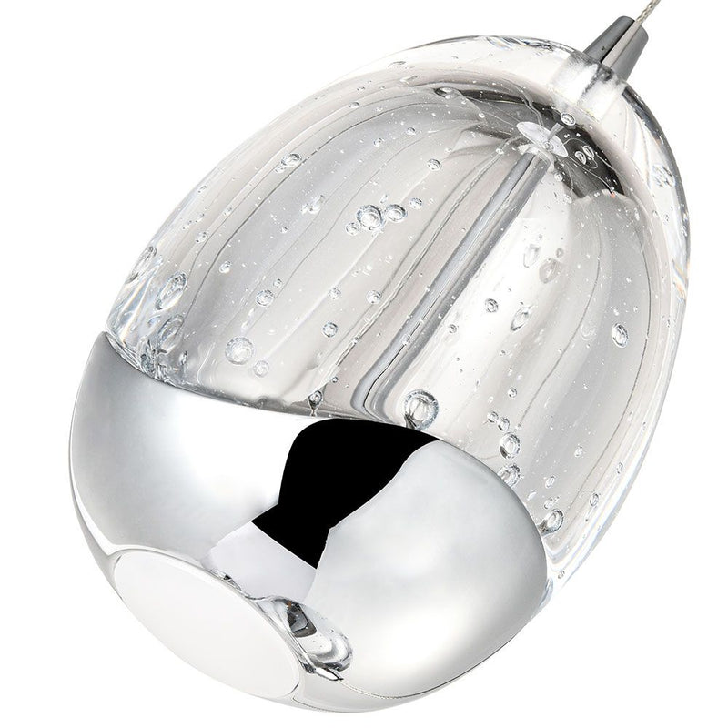 VONN Venezia 7-Light VAC3207CH Integrated LED Chandelier in Polished Chrome