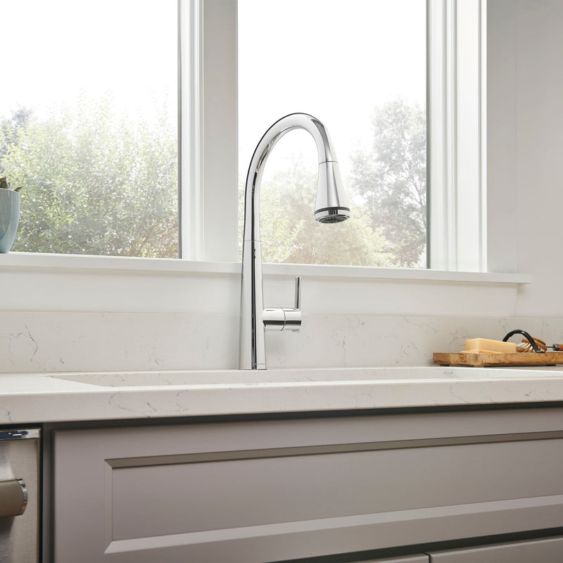 American Standard Edgewater Single-Handle Multi Spray Pull-Down Kitchen Faucet 1.8 gpm/6.8 L/min