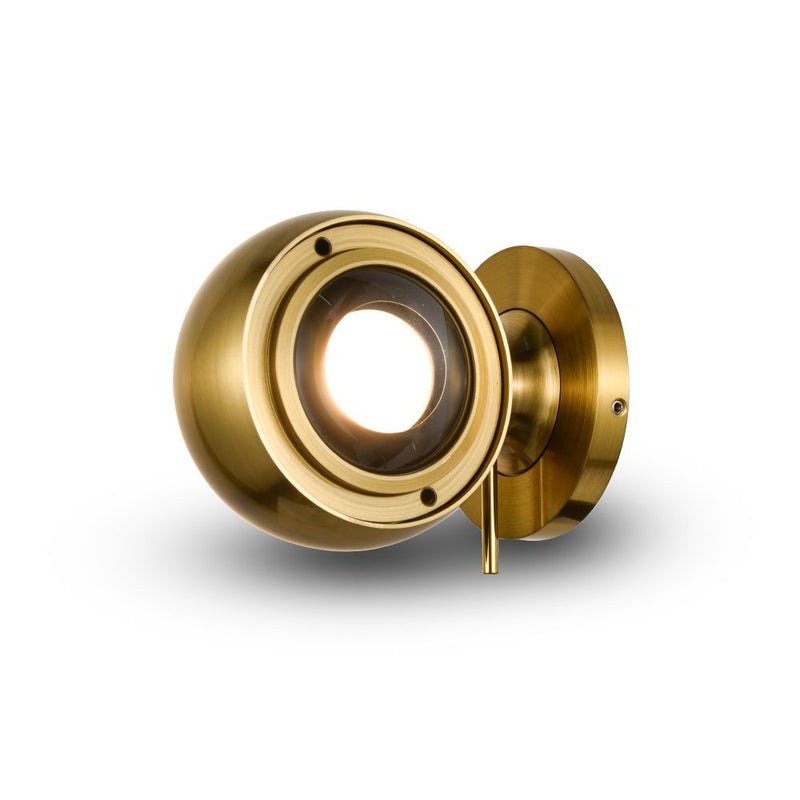 VONN Orbit VMWA004201A008AB LED Adjustable Wall Scone - Antique Brass