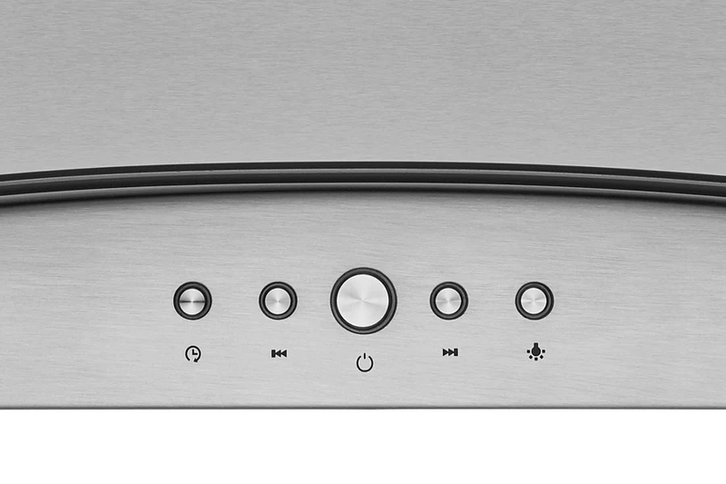 Hauslane Chef Series IS-200 1000 CFM Convertible Stainless Steel Island Range Hood