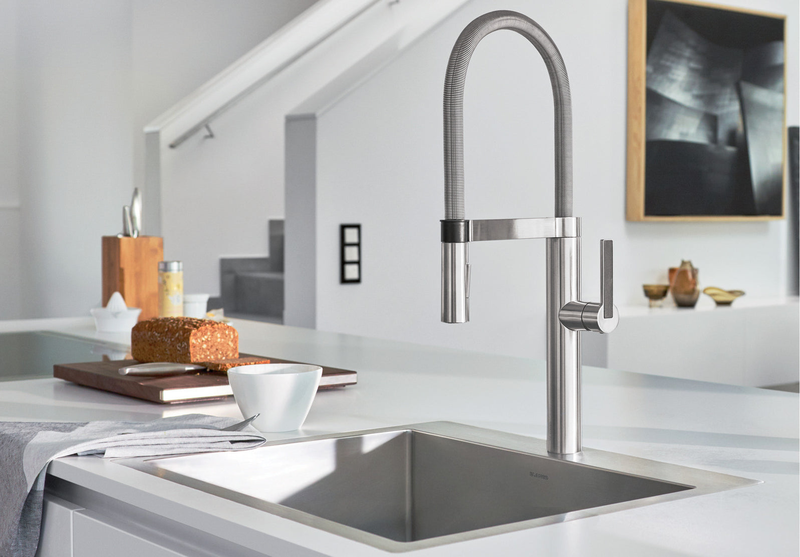 Blanco Blancoculina SemiPro 2.2 GPM Kitchen Faucet — Rise