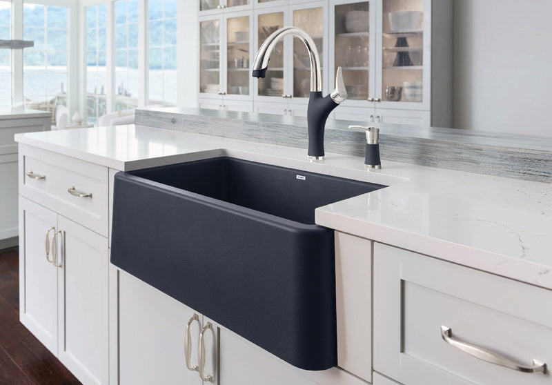 Blanco Ikon 30" Apron Single Bowl SILGRANIT Kitchen Sink
