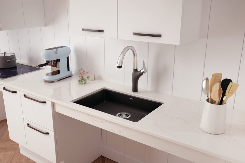 Blanco PRECIS ADA Undermount Single Bowl SILGRANIT Kitchen Sink