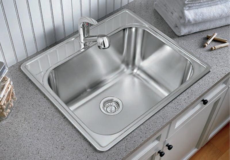 Blanco Essential 441078 Laundry Sink - 1 hole - 441078 in Stainless Steel