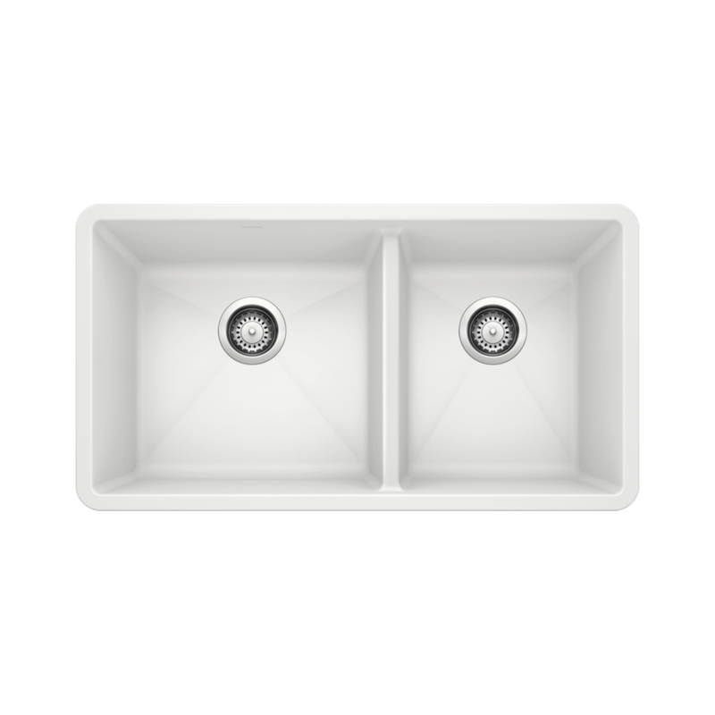Blanco Precis 1-3/4 Double Bowl Kitchen SILGRANIT Kitchen Sink