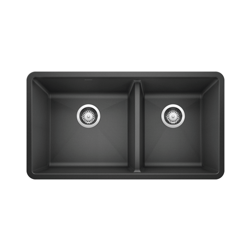 Blanco Precis 1-3/4 Double Bowl Kitchen SILGRANIT Kitchen Sink