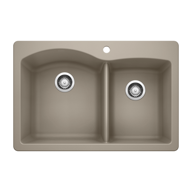 Blanco Diamond 1-3/4 Bowl Dual Mount SILGRANIT Kitchen Sink