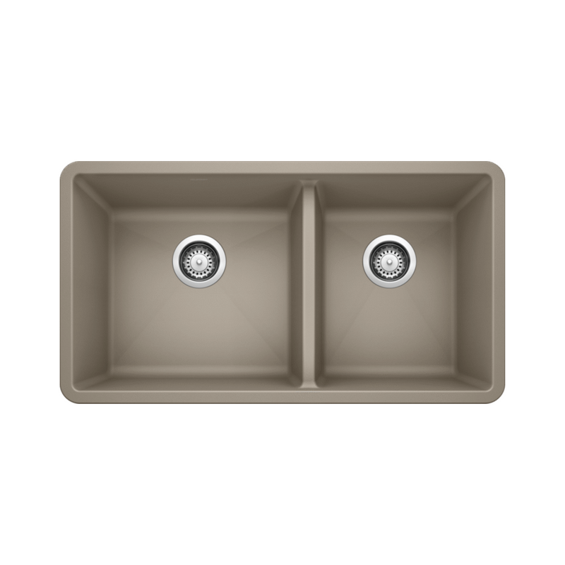 Blanco Precis 1-3/4 Double Bowl Kitchen SILGRANIT Kitchen Sink