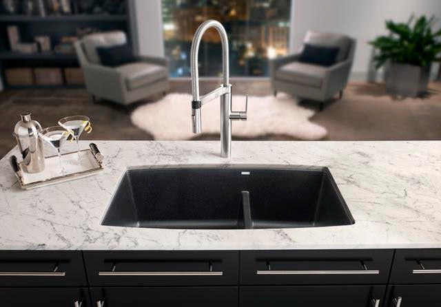 Blanco PERFORMA 1¾ Low Divide 33 in SILGRANIT Kitchen Sink