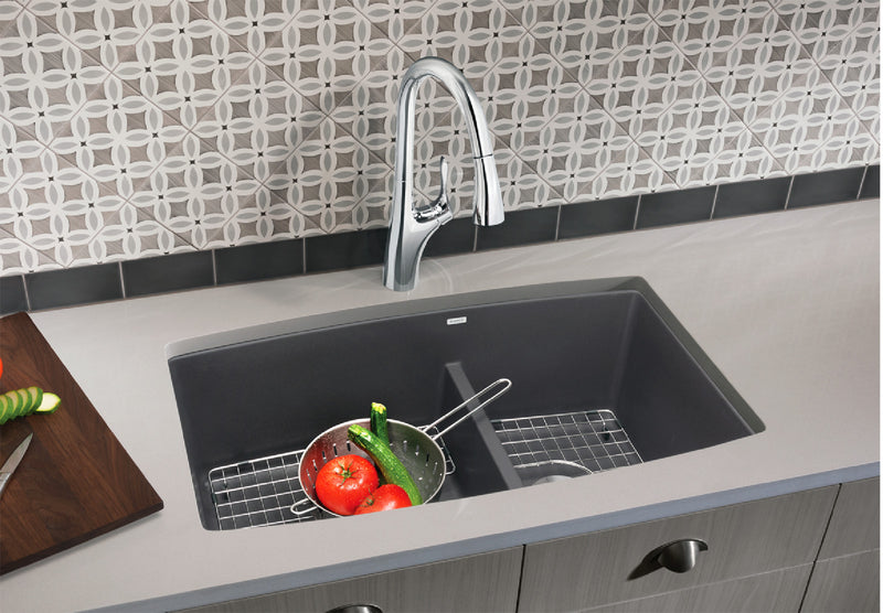 Blanco PERFORMA 1¾ Low Divide 33 in SILGRANIT Kitchen Sink