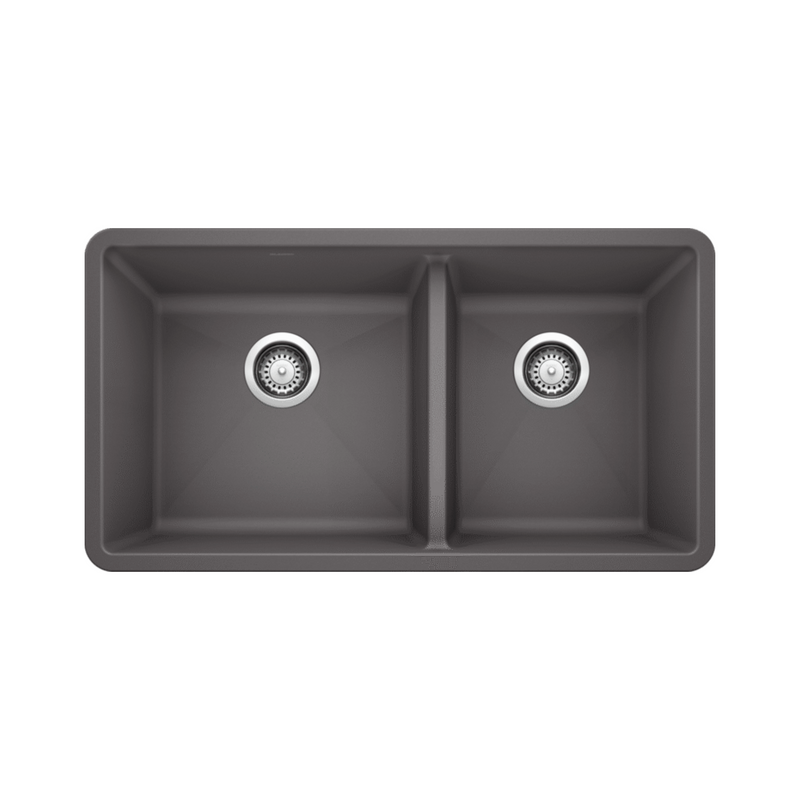 Blanco Precis 1-3/4 Double Bowl Kitchen SILGRANIT Kitchen Sink