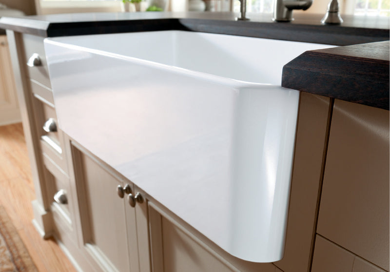 Blanco CERANA 30" Apron Single Bowl Fireclay Kitchen Sink 525010