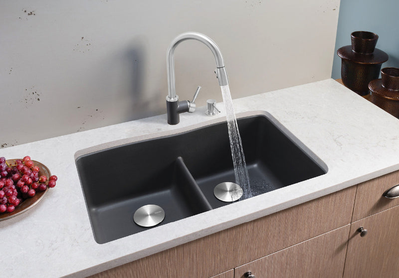 Blanco Diamond Equal Double Low Divide SILGRANIT Kitchen Sink