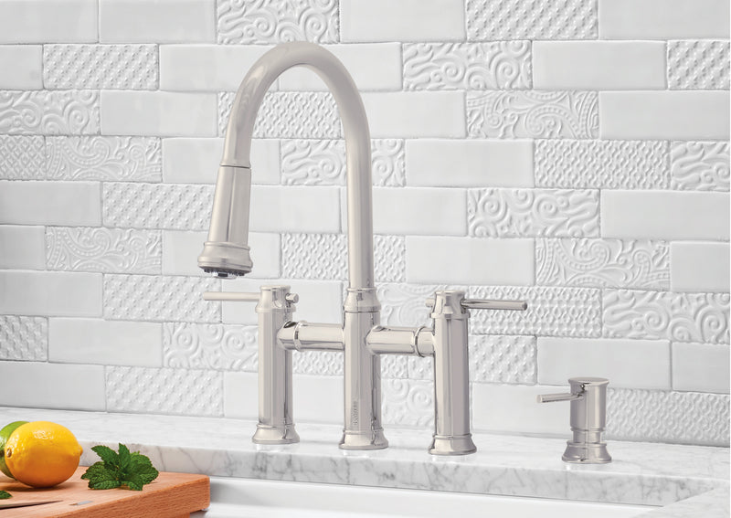 Blanco Empressa Bridge Pull-Down Kitchen Faucet 1.5 GPM