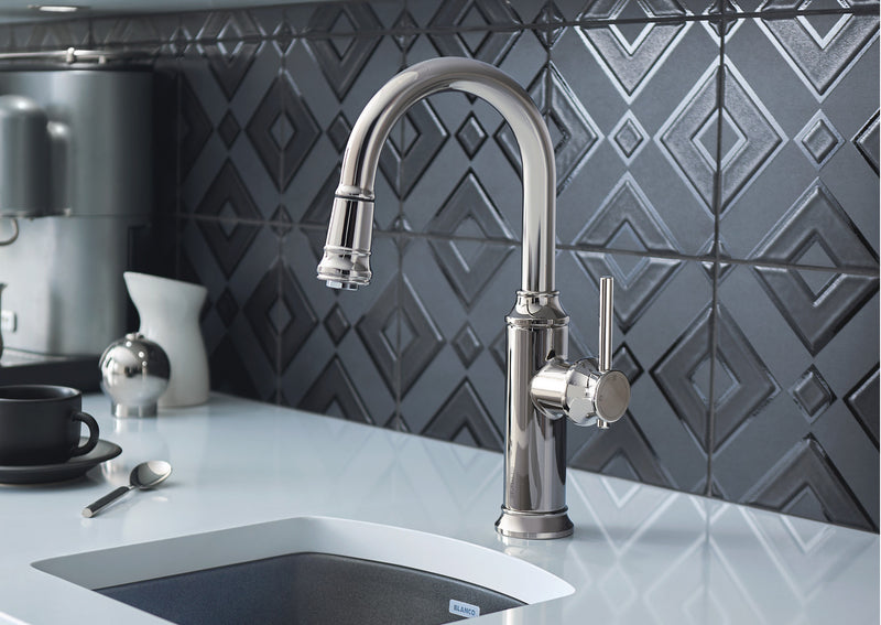 Blanco Empressa Bar Pull-Down Stream Faucet