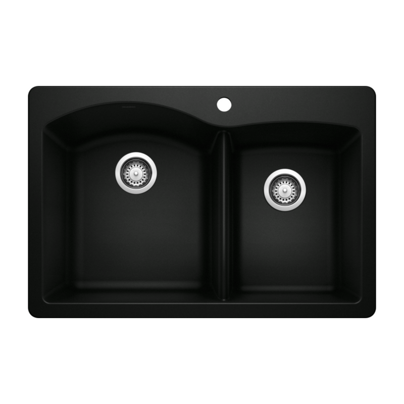 Blanco Diamond 1-3/4 Bowl Dual Mount SILGRANIT Kitchen Sink