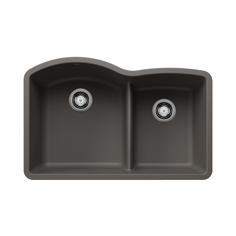 Blanco Diamond 1-3/4 Low Divide SILGRANIT Kitchen Sink