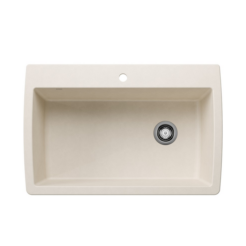 Blanco Diamond Super Single Dual Mount SILGRANIT Kitchen Sink