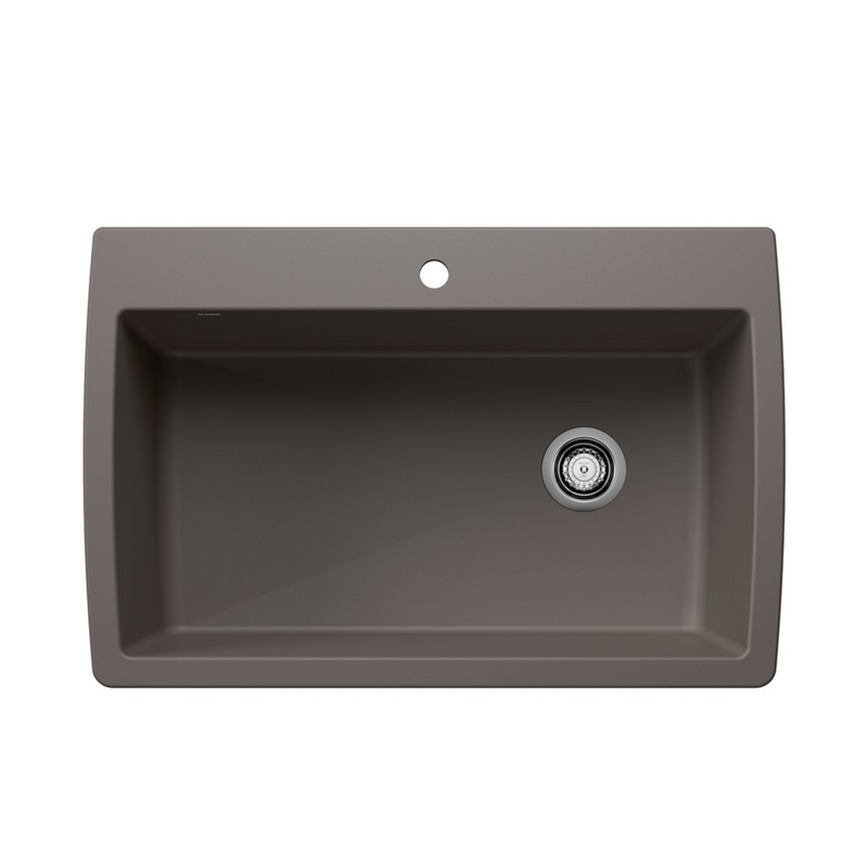 Blanco Diamond Super Single Dual Mount SILGRANIT Kitchen Sink