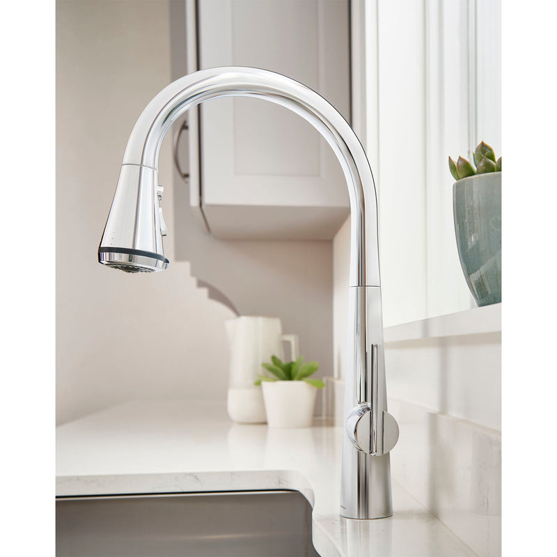 American Standard Edgewater Single-Handle Multi Spray Pull-Down Kitchen Faucet 1.8 gpm/6.8 L/min