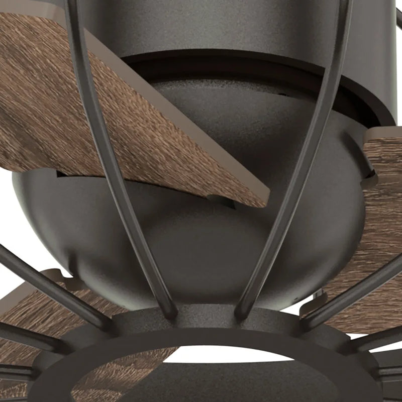 Hunter 16-Inch Roswell Ceiling Fan - Noble Bronze/Latte Oak