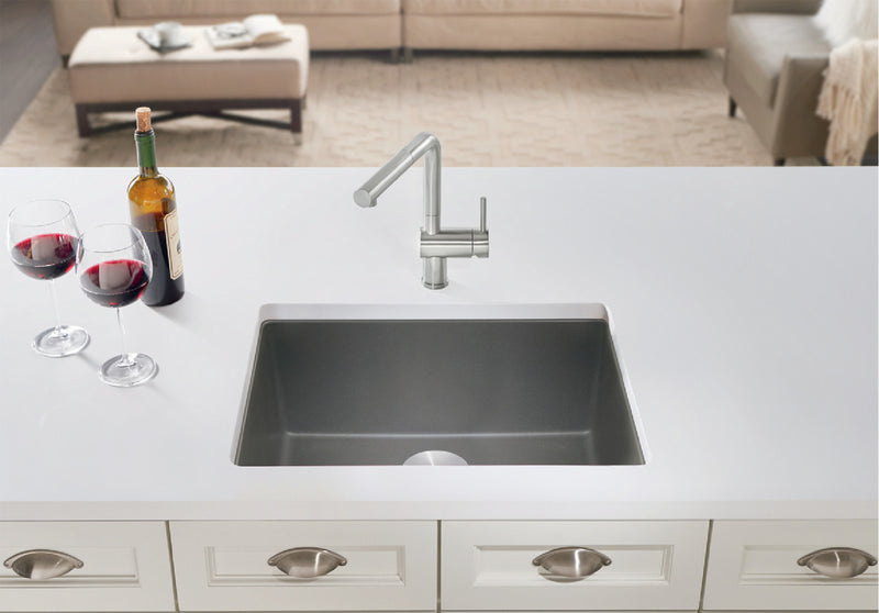 Blanco PRECIS 24 Undermount Single Bowl SILGRANIT Kitchen Sink