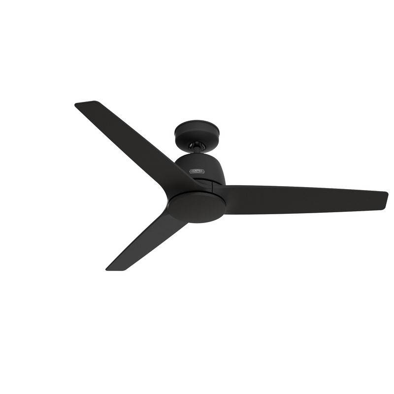 Hunter 52 inch Malden Matte White Ceiling Fan and Handheld Remote - Jasmine Roth Collection