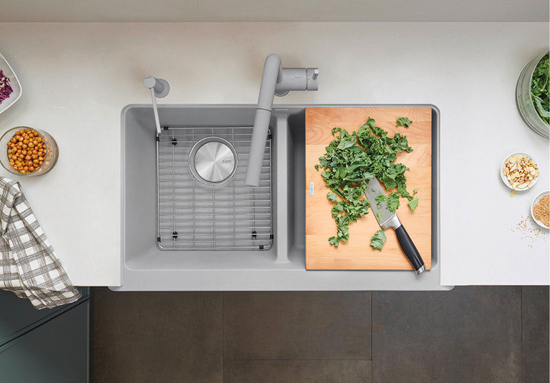 Blanco Vintera 33" Equal Double Apron SILGRANIT Kitchen Sink