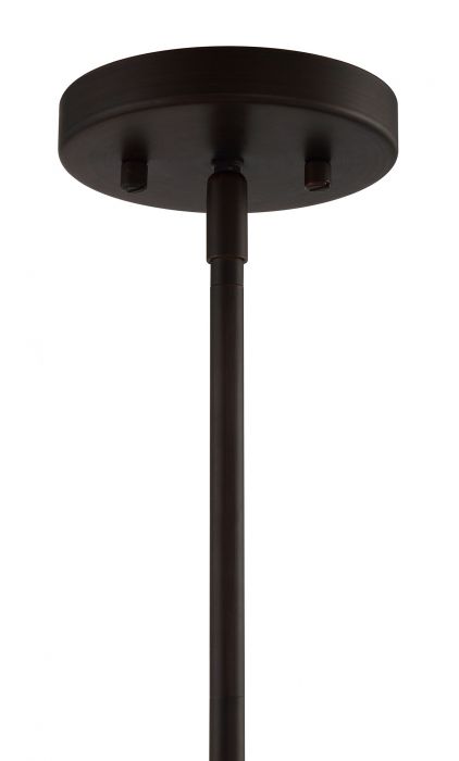 Craftmade Malaya 1 Light Mini Pendant in Aged Bronze Brushed - 54591-ABZ