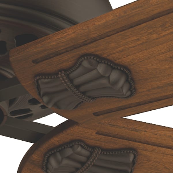 Casablanca Fellini 60 inch Ceiling Fan - Brushed Cocoa/Walnut