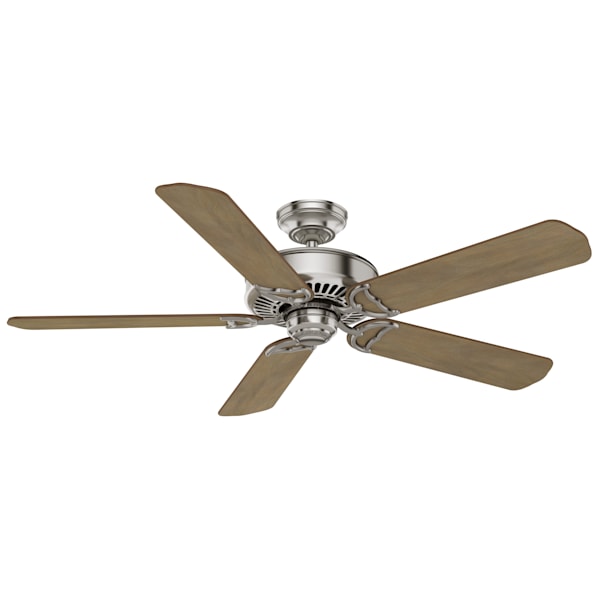 Casablanca Panama 54 Inch Ceiling Fan - Brushed Nickel/Eastern Walnut