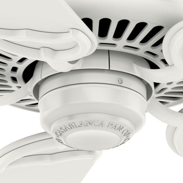 Casablanca Panama 54 Inch Ceiling Fan - Fresh White